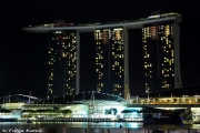 Singapur'un çağdaş sembolu Marina Bay Sands oteli