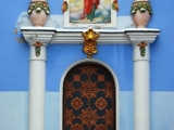 Muhteşem Aziz Mikayil Manastırı\'nın sanat eseri kapılarından biri.